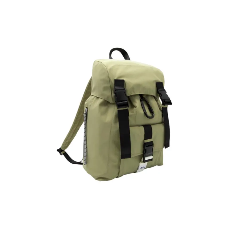 A.P.C Polyamide Backpack Men's Gray Green-1