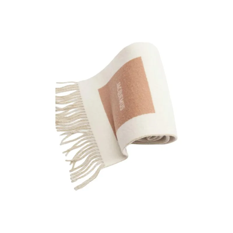 Jacquemus L'Echarpe Rond Carre Scarf-3