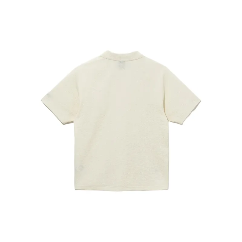 New Era Polo Shirts Unisex Ecru-1