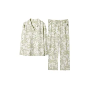 XISHE Pajama Set Women's Light Green