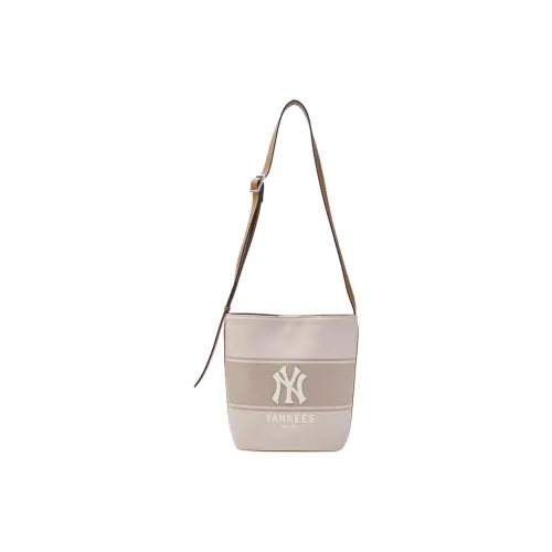 MLB Polyester Bucket Bags Shoulder Bags Women's Beige