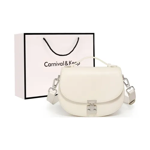 Carnival Keep Cow Leather Portable Crossbody Bag, Shoulder Bag Regular Women's Multicolor