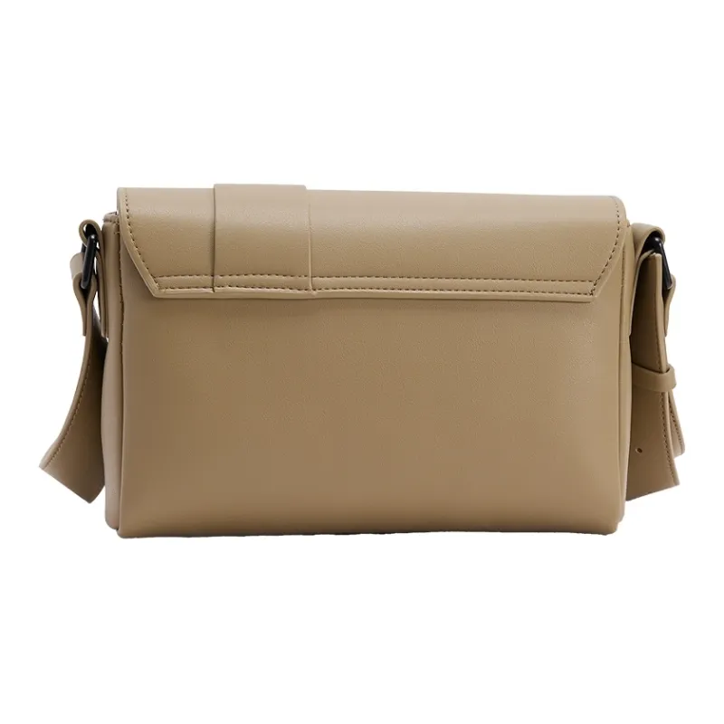 URBAN REVIVO Artificial Leather Crossbody Bag Men's Multicolor-5