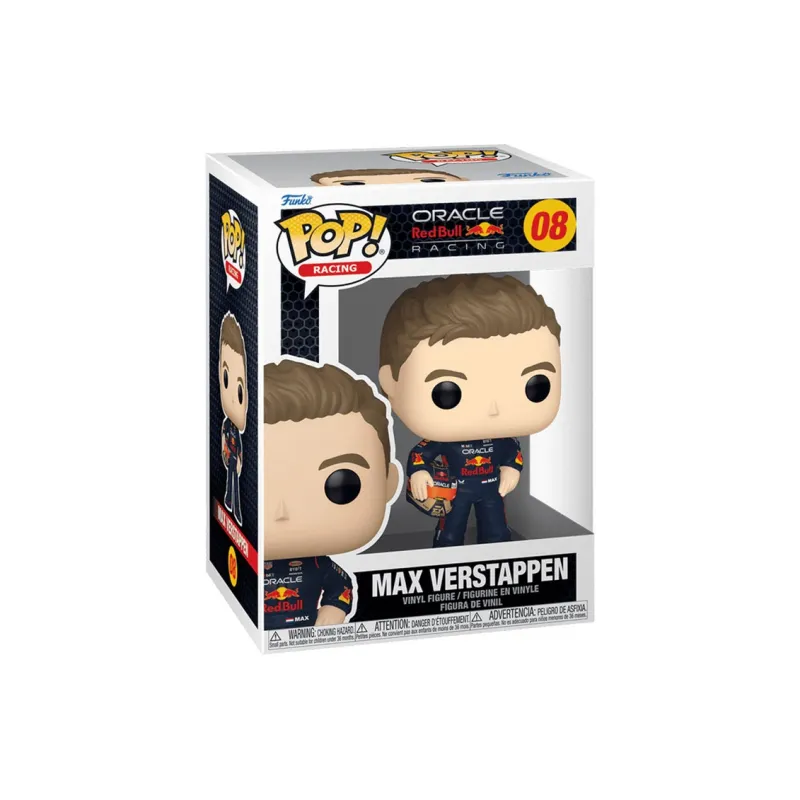 Funko Red Bull Team Max Verstappen Helmet Chibi Figures-1