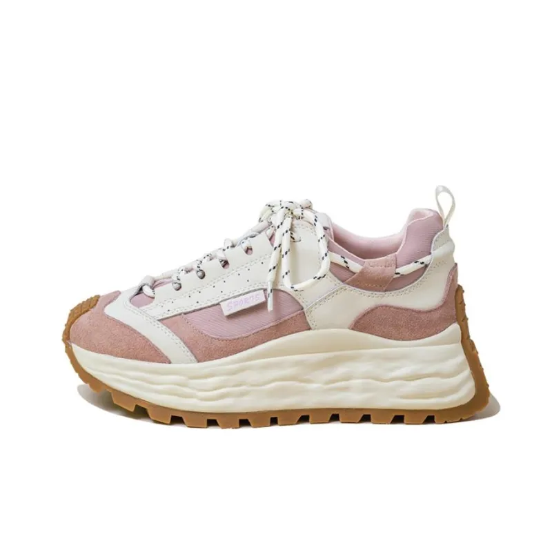 Ruomini Anti-Slip And Wear-Resistant Lightweight Height Increasing Low-Top Chunky Sneakers Women's-2