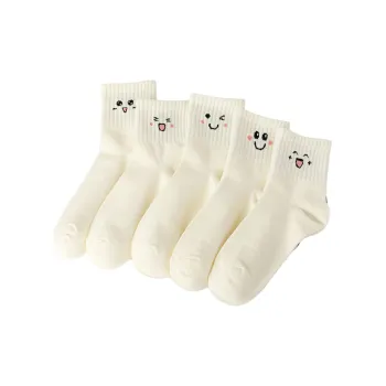 Beerus Mid Calf Socks Women's 5 Pack