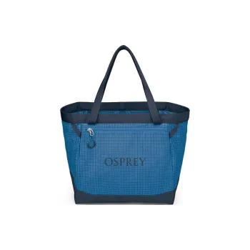 OSPREY Nylon Tote Bag Shopping Bag Handbag Shoulder Bag Unisex Blue Flame