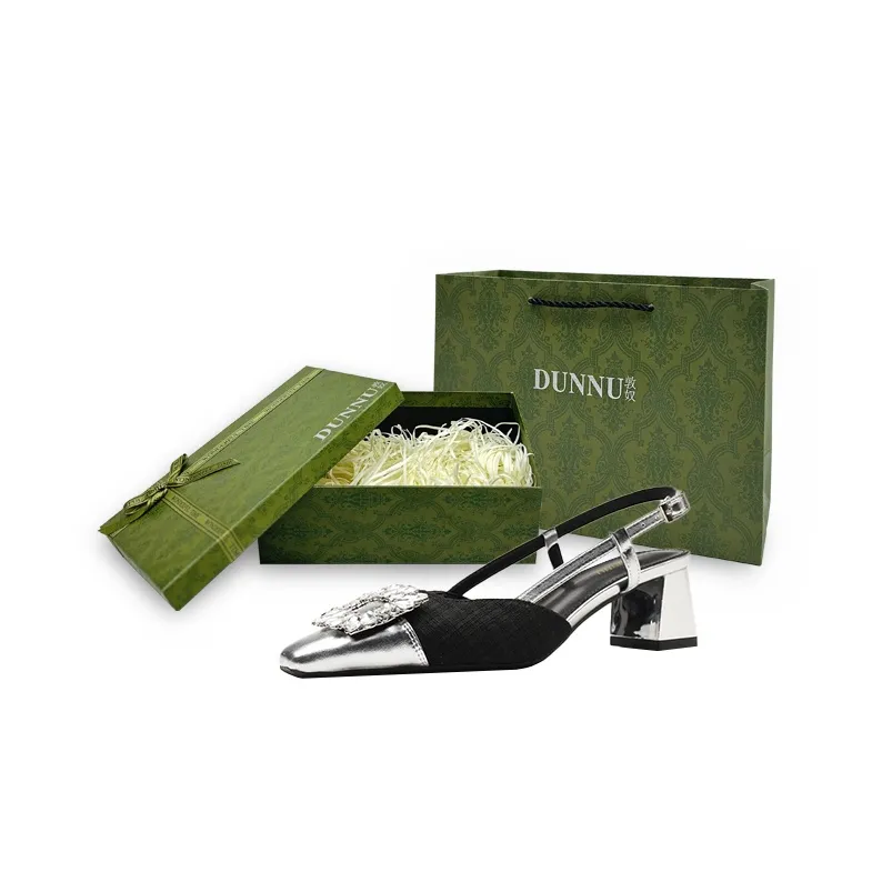 Dunnu High Heels 4cm Women's Box Included-12