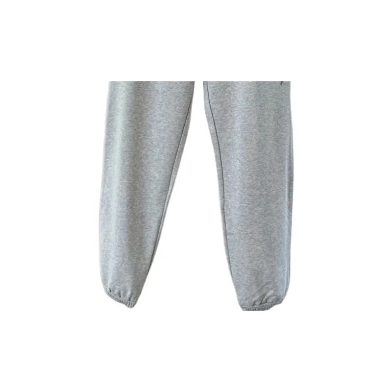 GUCCI SS25 Knitted Sweatpants Men's Heather Gray-1