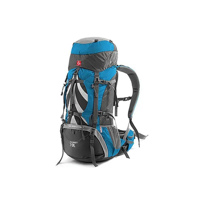 NATUREHIKE Nylon Outdoor Mountaineering Bag Backpack Large Size Unisex Blue-1