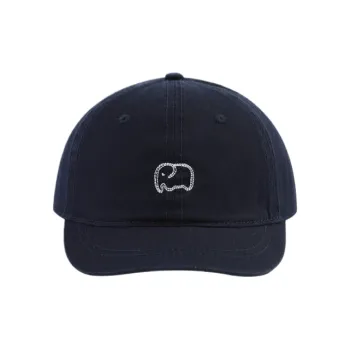 STUFFER 100% Cotton Short Brim Baseball Cap With Face Enhancing Design Unisex
