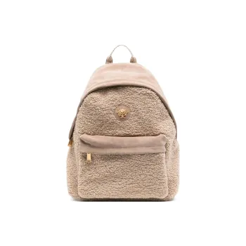FANSIZHE Medusa Calfskin Backpack Women's Sandy Beige
