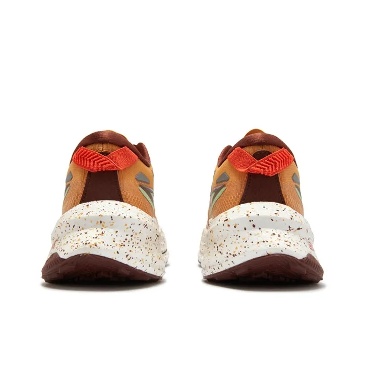 361° Cushioned Slip Resistant Abrasion Resistant Low Top Running Shoes Unisex Coffee Brown-3