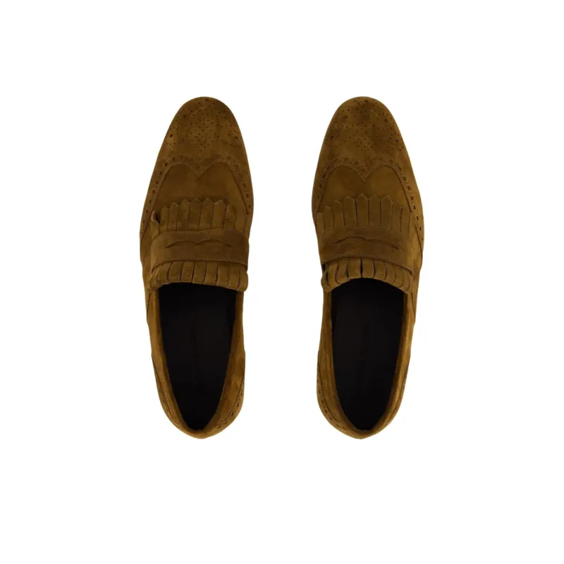 MANOLO BLAHNIK Agasio Loafers Men's Brown-5