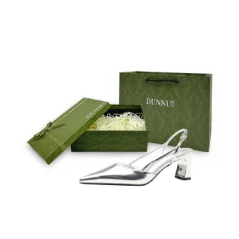 Dunnu Chunky Heel High Heels Women's Box Included