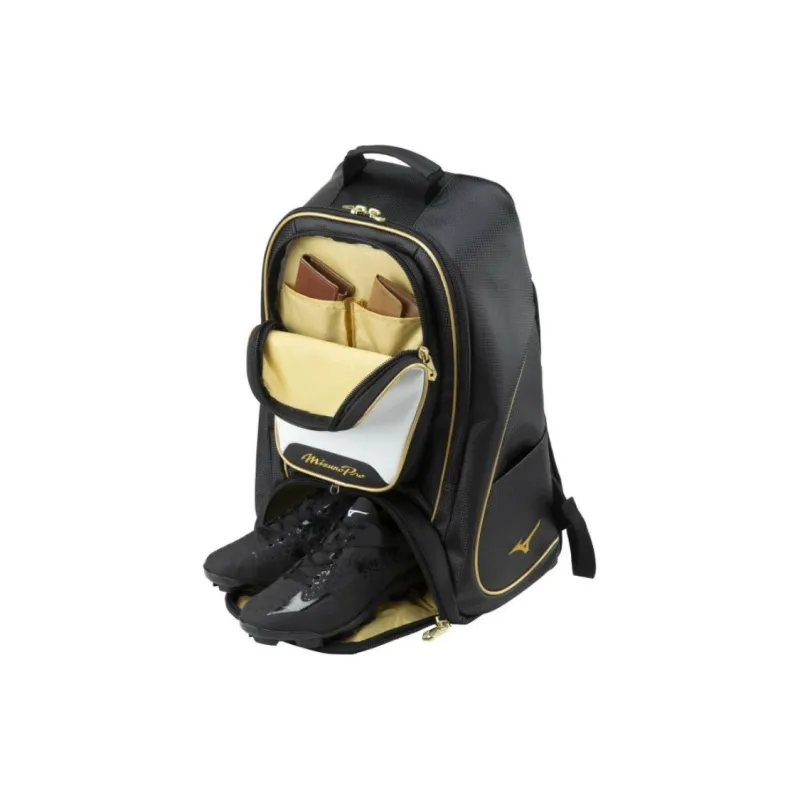 Mizuno PVC Backpack Regular Unisex Black-2