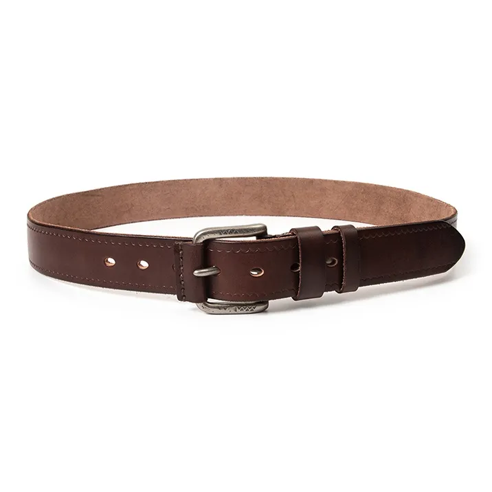 BAIJUAN Top Grain Cow Leather Belts Men's Width 3.8CM-5