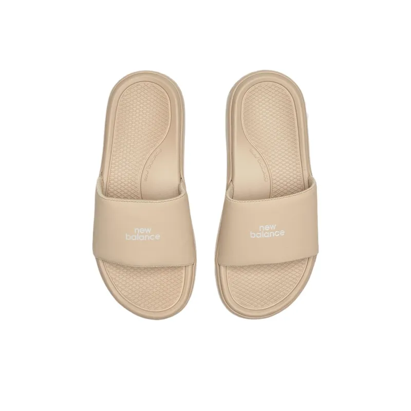 New Balance Slip Resistant Slide Slippers Unisex Beige-3