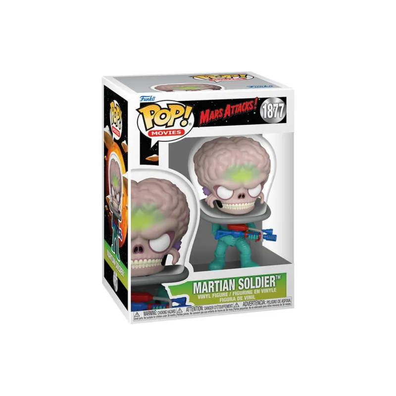 Funko 'Martians Taking Over Earth' Alien Soldiers Chibi Figures-1
