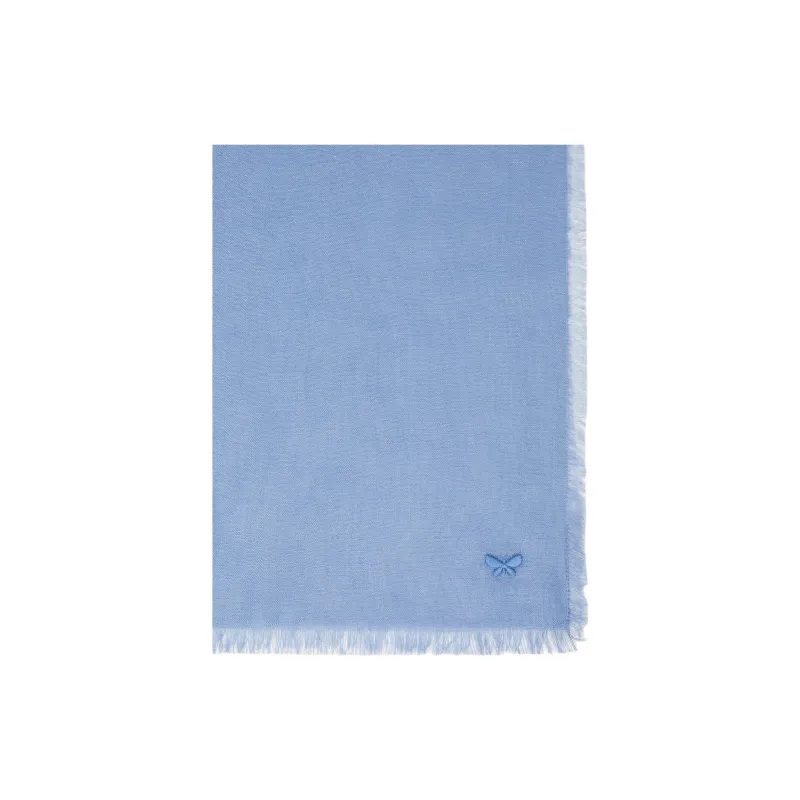 WEEKEND MaxMara Viscose, Cashmere Shawls Unisex Blue-1