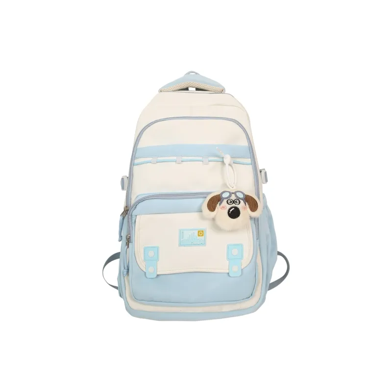 Yalu Nylon Backpack Regular Unisex Multicolor-11