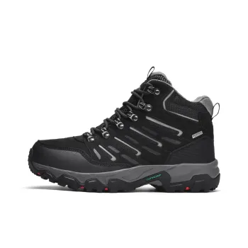 Rockmark Cushioned Anti Slip Wear Resistant And Water Resistant Mid Top Hiking Shoes Unisex