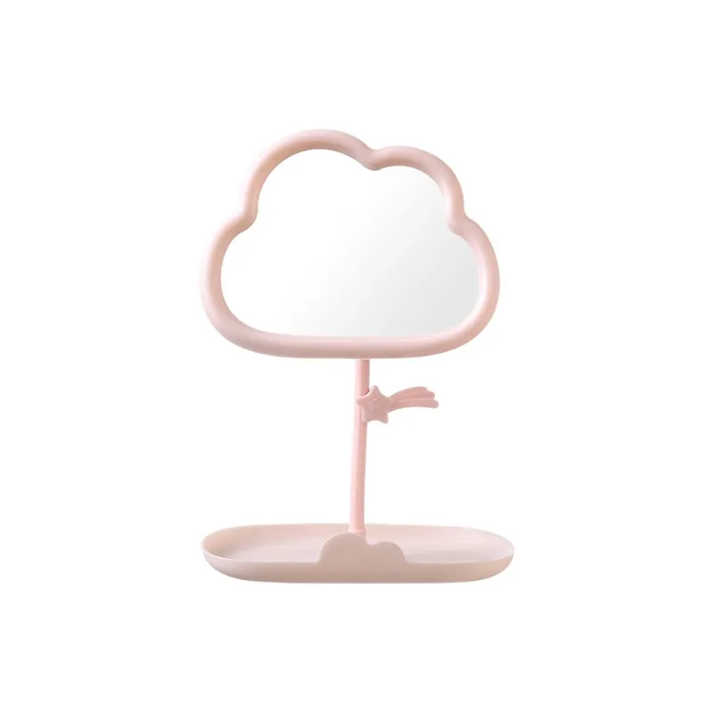 JOYTOUR Shooting Stars Cloud Adjustable Single Sided Mirror Makeup Tools-0
