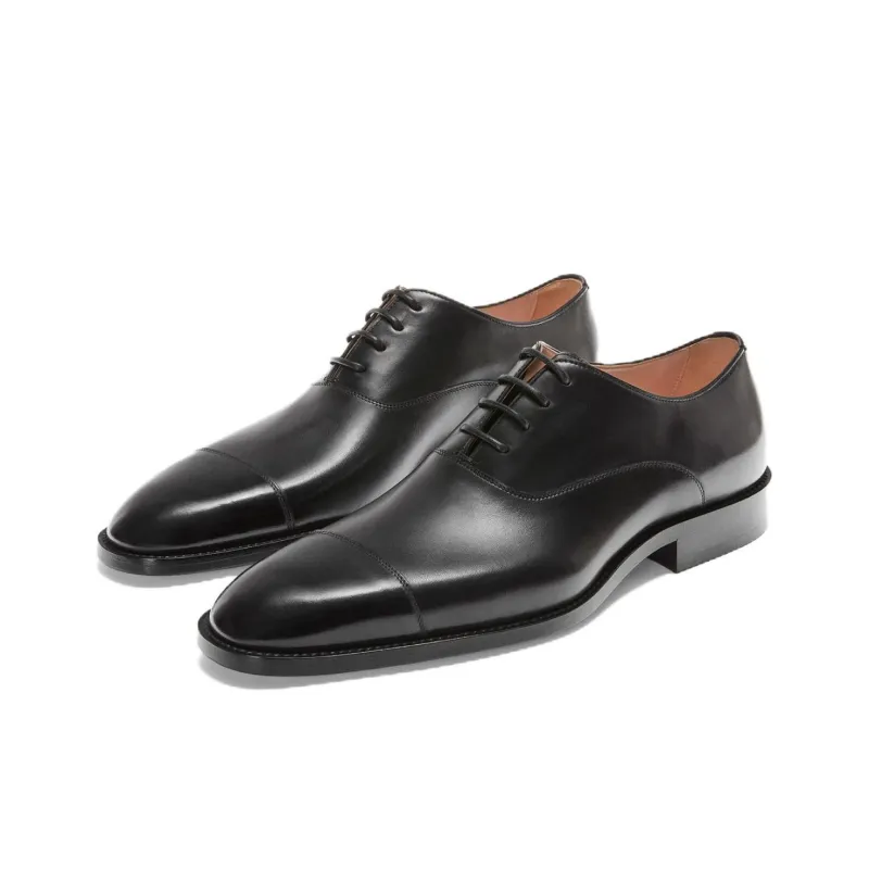 LOEWE Crown Dress Shoes Men's Black-2