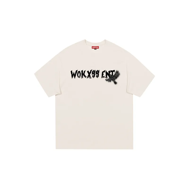 WOKXSS T-Shirt Unisex Light Beige Apricot-1