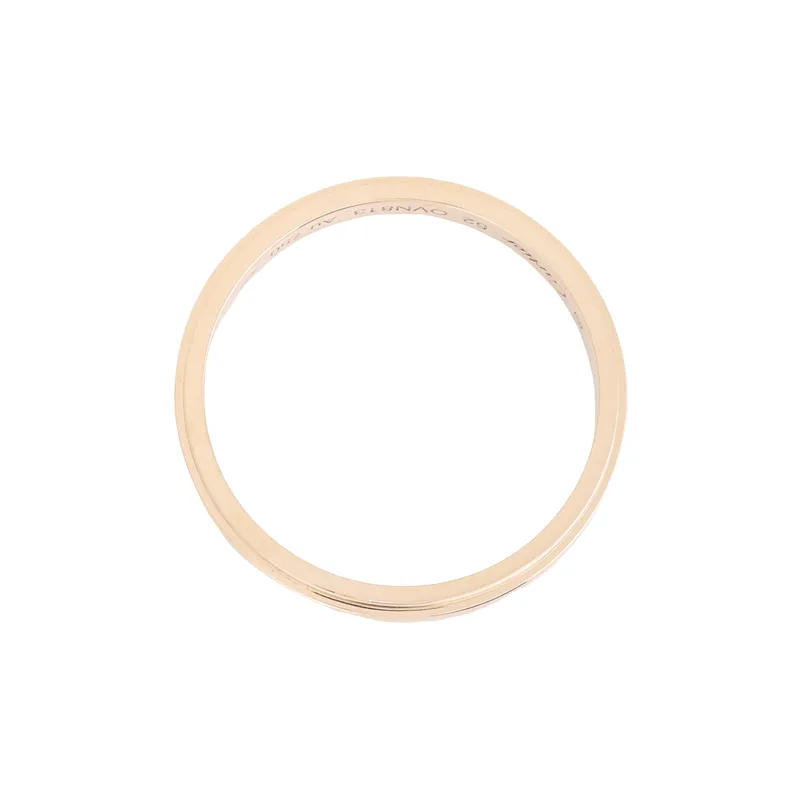 CARTIER 18K Rose Gold Rings Unisex-2