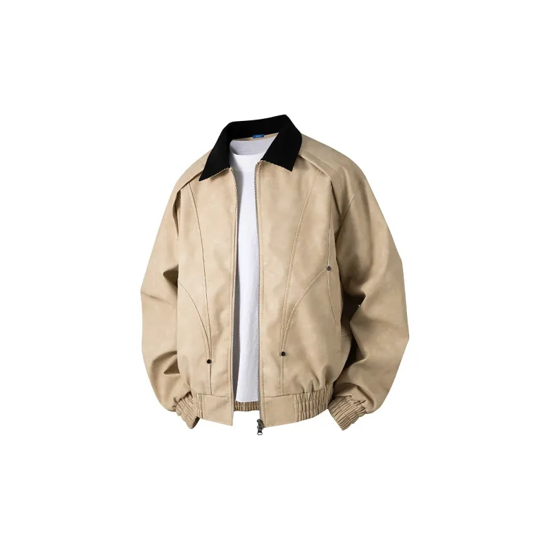 COMOWA Leather Jackets Unisex-4