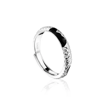 FOREVER MELODY 999 Fine Silver Rings Men's