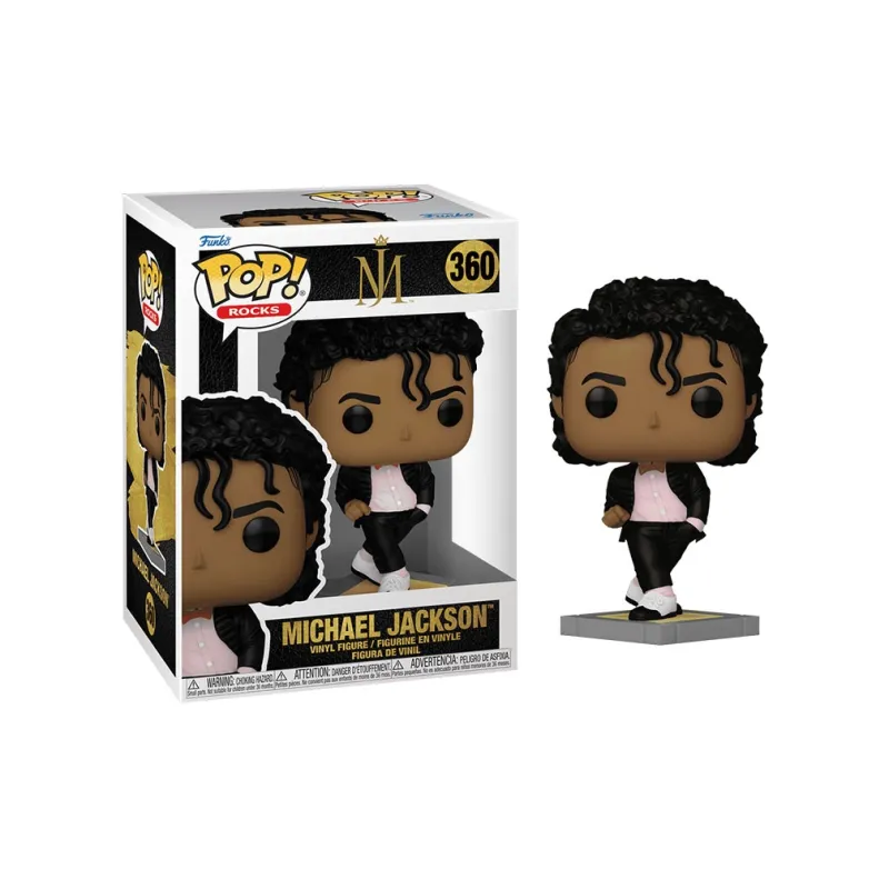 Funko Rock Musician Michael Jackson Billy Jean Chibi Figures-2