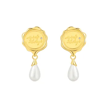 BABYBEI 925 Sterling Silver Clip-On Earrings Women's
