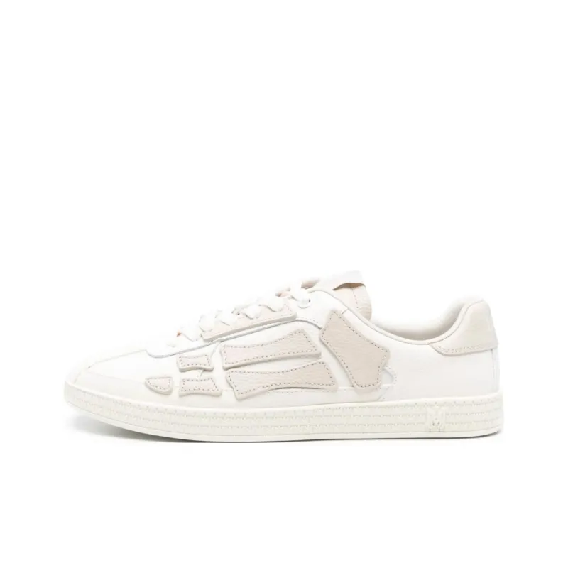 AMIRI PACIFIC Low Top Skateboard Shoes Men's Ecru-0
