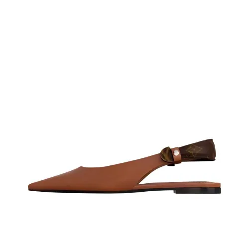 LOUIS VUITTON Legacy Casual Single Shoes Women's Brown