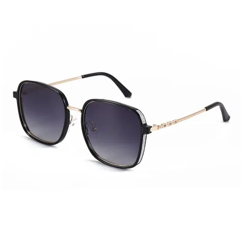 JEKA Metal Square Sunglasses Women's