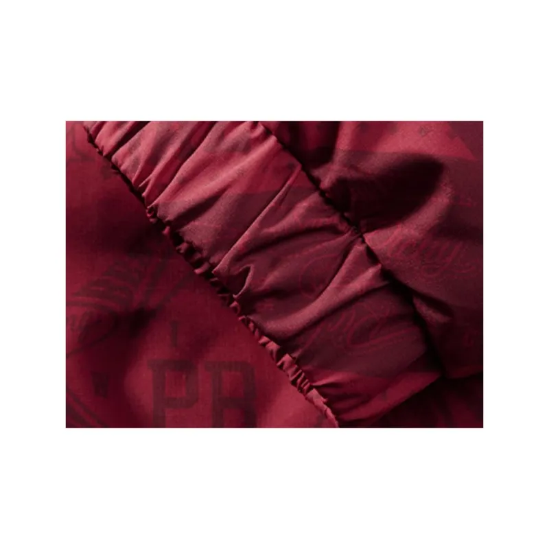 PEACEBIRD New Year Down Jacket Women's China Red-5