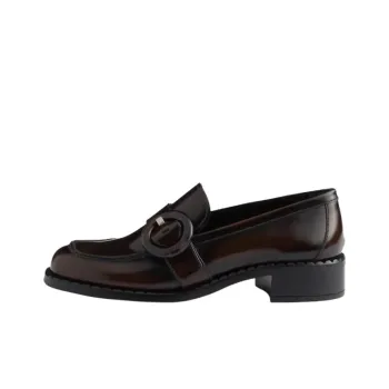 PRADA Loafers 3.5cm Women's Brown
