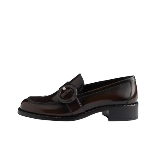 PRADA Loafers 3.5cm Women's Brown