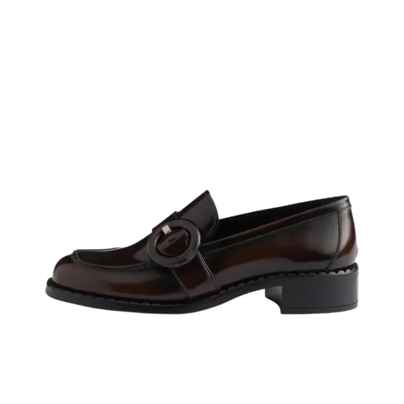 PRADA Loafers 3.5cm Women's Brown-0