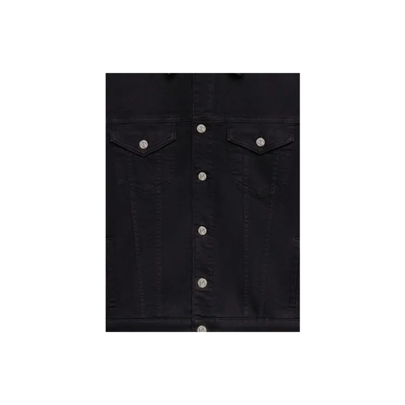 FRAME FW24 Denim Jacket Men's Black-2