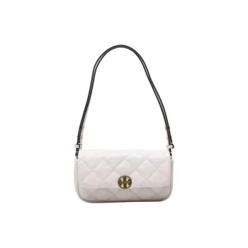 TORY BURCH Sheepskin Crossbody Bag Shoulder Bag Women's White