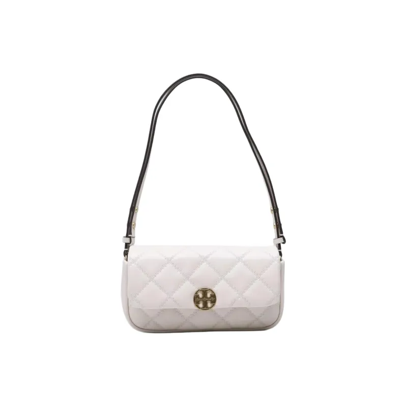 TORY BURCH Sheepskin Crossbody Bag Shoulder Bag Women's White-0