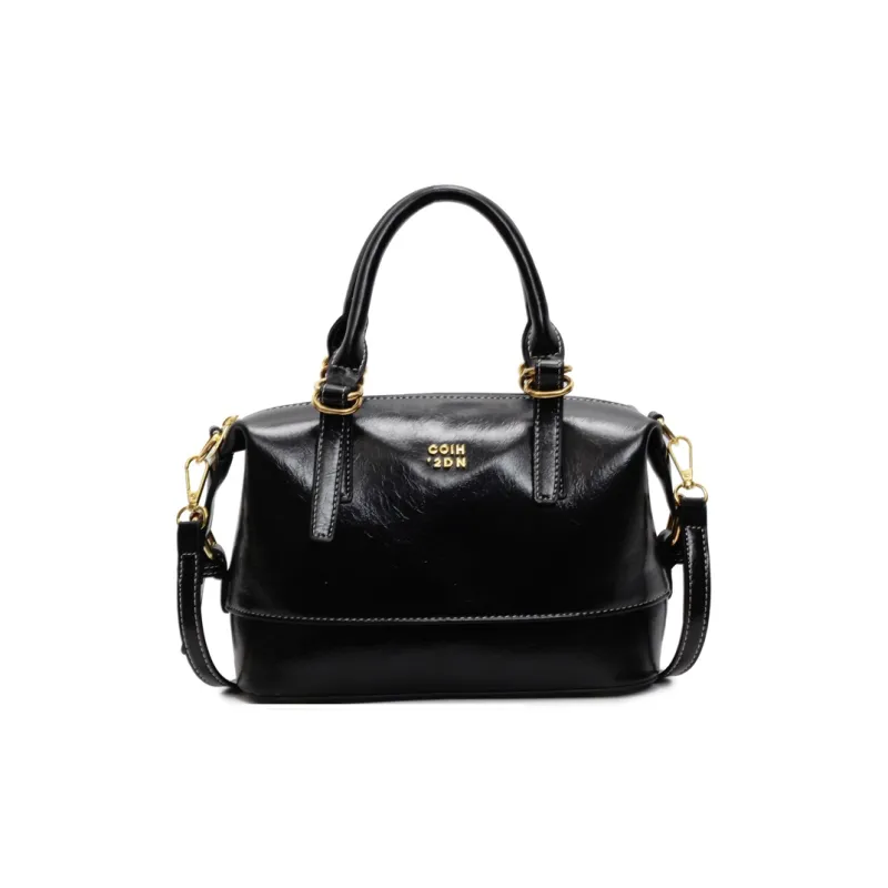 Yalu PU Shoulder Bag, Crossbody Bag, Handbag Regular Women's Black/Ecru & Coffee/Burgundy & Coffee-1