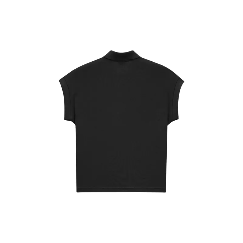 SAINT LAURENT Cassandre Polo Top-1