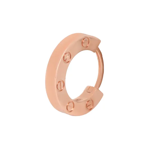 CARTIER 18K Rose Gold Earrings Unisex