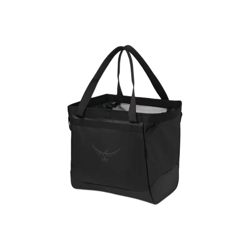 OSPREY Nylon Tote Bag Shopping Bag Handbag Shoulder Bag Unisex Black-2