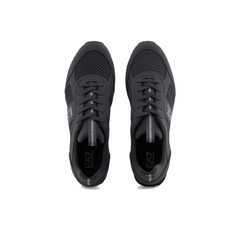 EMPORIO ARMANI Low Top Casual Shoes Unisex Black-2
