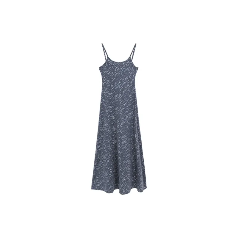 ETSE Slip Dresses Women's Navy Blue-1